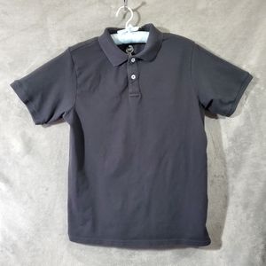 Wonder Nation Boys Short Sleeve Polo Shirt Black XL (14-16)